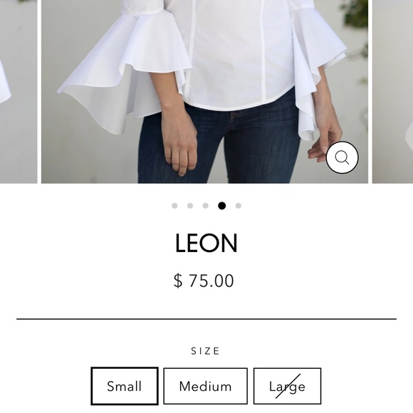 Off the shoulder Kestan blouse - Picture 4 of 4